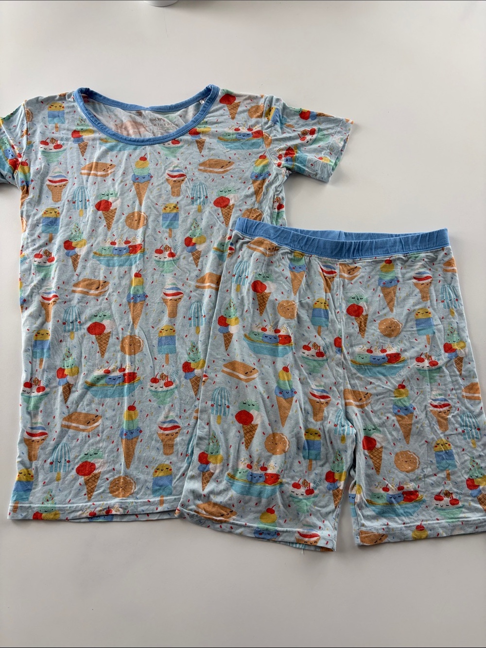 Little Sleepies Blueberry Ice Cream Social Pajama Set